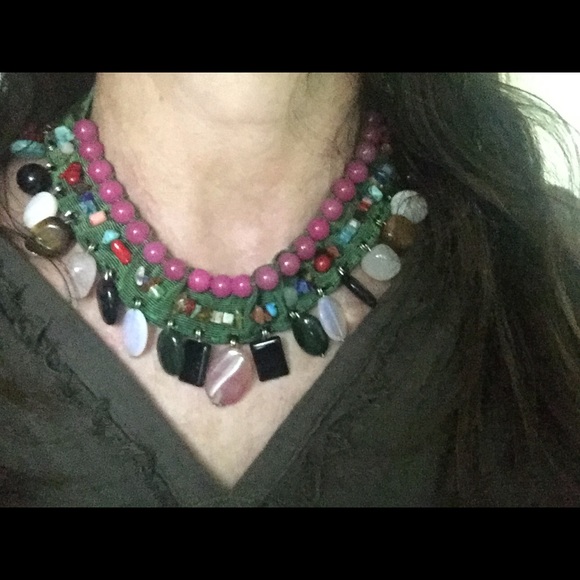 One of a kind! So Arty and Unique Necklace - Picture 1 of 4